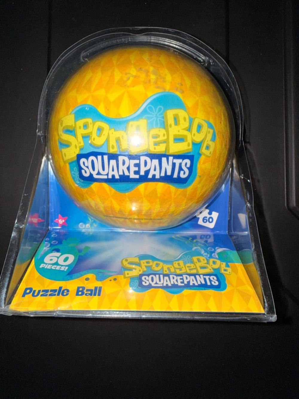 SpongeBob Squarepants Yellow & Blue Puzzle Ball